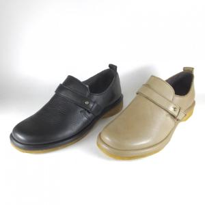 SAYA（サヤ） 靴 ラボキゴシ スリッポン レディース クレープ本革