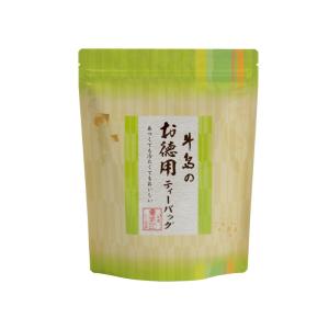 日本茶 緑茶 ティーバッグ 八女徳用ティーパック 5g×50個入｜福岡の八女茶 牛島製茶