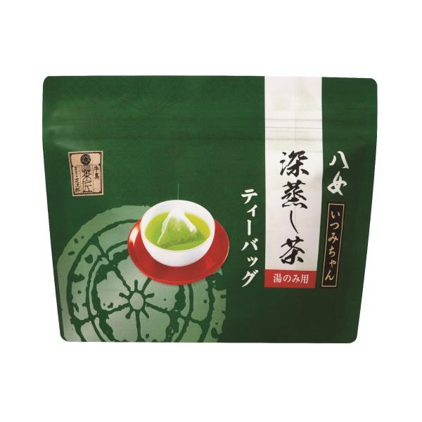 日本茶 深蒸し茶 八女茶 ティーバッグ いつみちゃん湯のみ用 ティーパック　