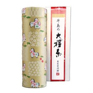 お歳暮 茶 干支缶 ギフト 大福茶 50ｇ