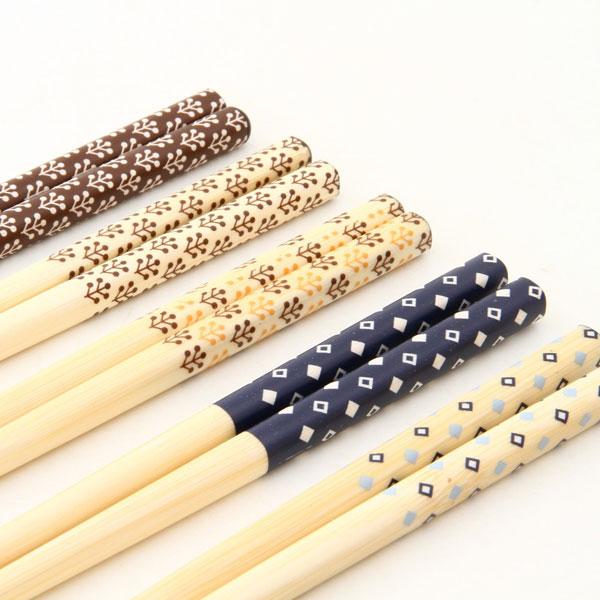 箸 5膳組 セット 箸セット/お箸セット/ボーダー 北欧 モノトーン はし カフェ 和モダン キッチ...