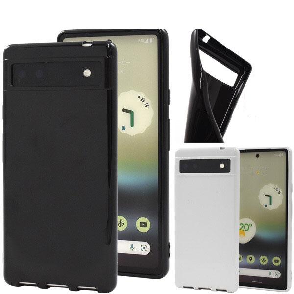 Google Pixel 6a ソフトケース シンプル バック カバー 透明 無地 docomo S...