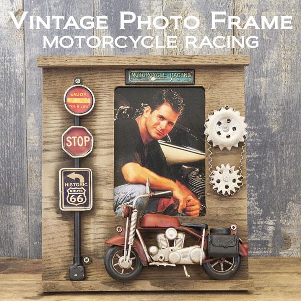 フォトフレーム ヴィンテージ 写真立て 1ウィンドウフォトフレーム ヴィンテージ調 アンティーク調 ...