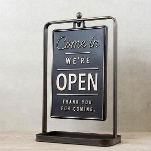 DULTON（ダルトン） オープン クローズ 看板 回転 OPEN CLOSE オープン
