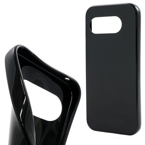 Google Pixel 9a 衝撃 ブラックケース GooglePixel 9a 透明 ソフトケー...