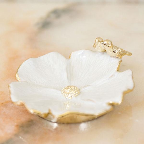 アクセサリートレイ バード アクセサリートレー ケース アンティーク調 小物入れ 鍵入れ トレイ ア...