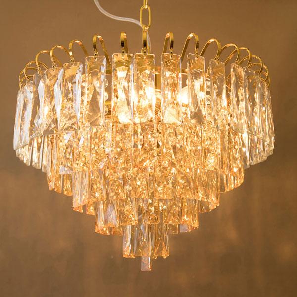 シャンデリア 6灯 LED電球対応 モダンガラス 照明器具 吊照明 ゴージャス モダン おしゃれ ラ...