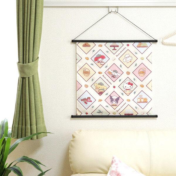サンリオ タペストリー サンリオキャラクターズ のれん 雑貨 インテリア 暖簾 間仕切り カーテン ...