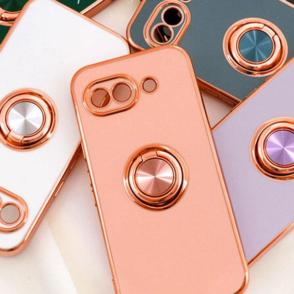 Google Pixel 10a ケース スマホリング付 GooglePixel 10a メタリック...