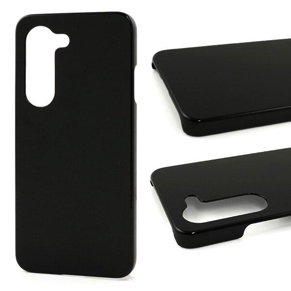 arrows Alpha2 F-51G ハード ブラックケース スマホケース スマホカバー アローズ...