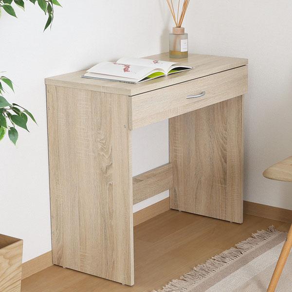 デスク テレワーク デスク パソコンデスク 学習机 PCデスク 引き出し付きデスク 幅80 引き出し...