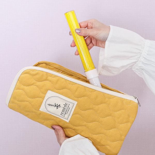 推し活 ペンライトケース ペンライトカバー イエロー 黄色 カバー ヲタク 推し活 推し オタ活 グ...