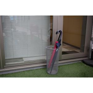 傘立て メッシュ ワイヤー シルバー カサたて...の詳細画像1