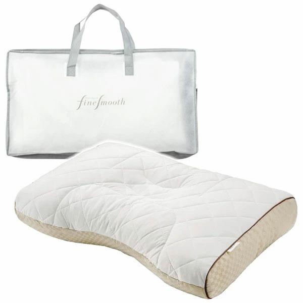 西川 枕 そば殻タッチパイプ ファインスムーズ まくら Nishikawa お茶入り 枕 高さ 63...