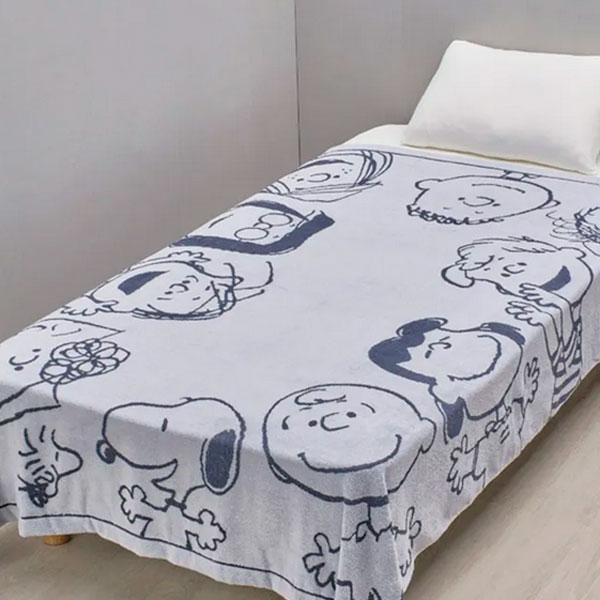 西川 スヌーピー ピーナッツ タオルケット シングル 洗える 西川 SNOOPY タオル ケット 綿...