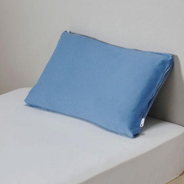 枕カバー 西川 綿100% 保湿成分スクワラン配合 生地 リバーシブル 日本製 ファインスムーズベー...