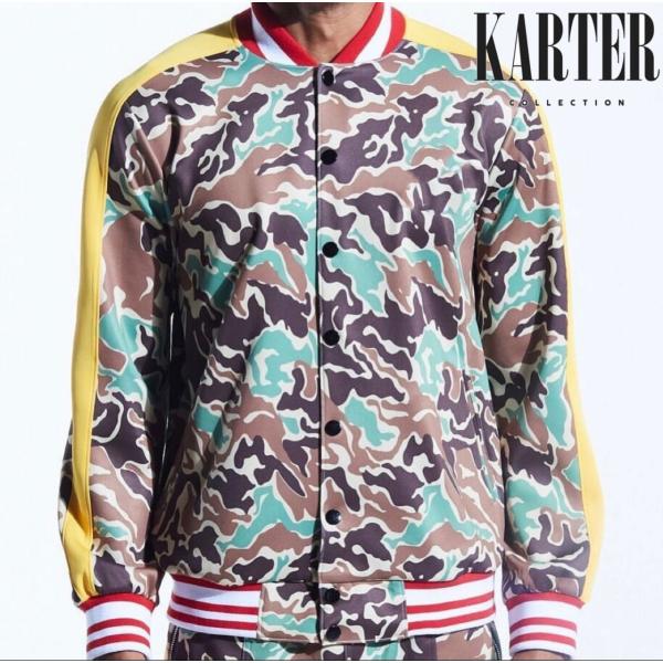 Karter Collection Challa Jacket【Camo】トラック ジャケット