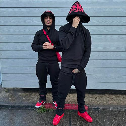 SYNA WORLD OG TRACKSUIT 【BLACK / RED】 セットアップ