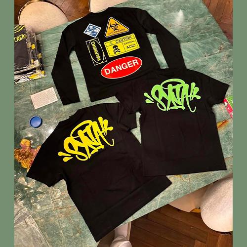 SYNA WORLD HAZARD L/S TEE ロンT 【BLACK】