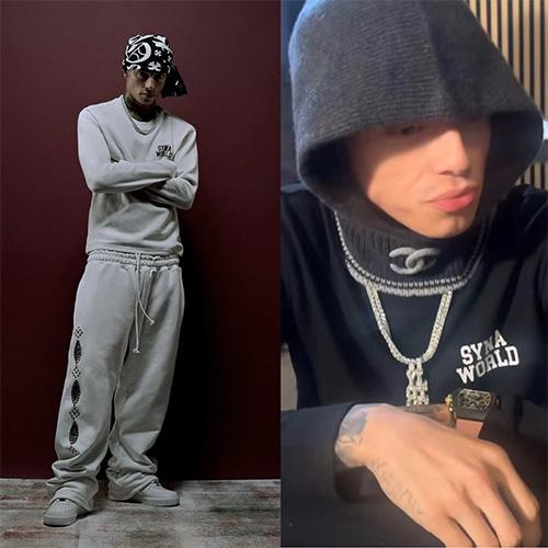 SYNAWORLD LS WAFFLE TEE ロングスリーブ ワッフル サーマル 【OFF WHI...