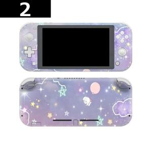 星空 雲 ニンテンドースイッチライト 保護ステ...の詳細画像2