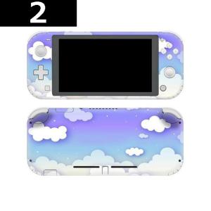 雲 ニンテンドースイッチライト 保護ステッカー...の詳細画像2