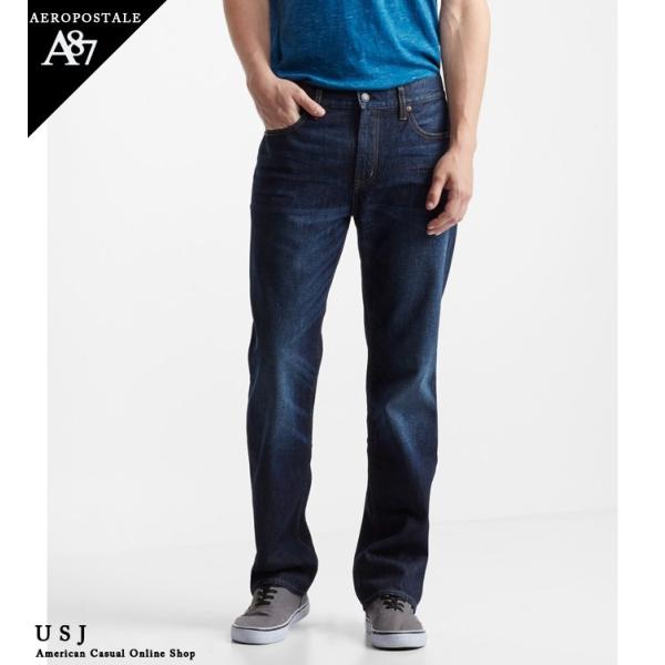 エアロポステール メンズ リラックスジーンズ ダークウォッシュ Relaxed Dark Wash ...