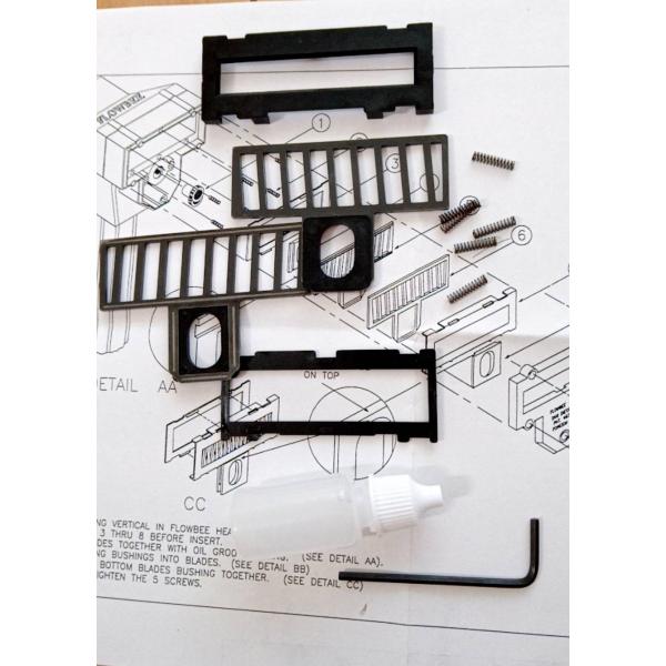 グレードアップフロービー替え刃セット＋六角レンチとオイル付き