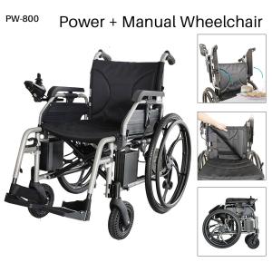 折りたたみ電動車椅子 黒 スポークホイール Amazon.co.jp: 電動車椅子、大人用の幅広のシートとヘッドレスト