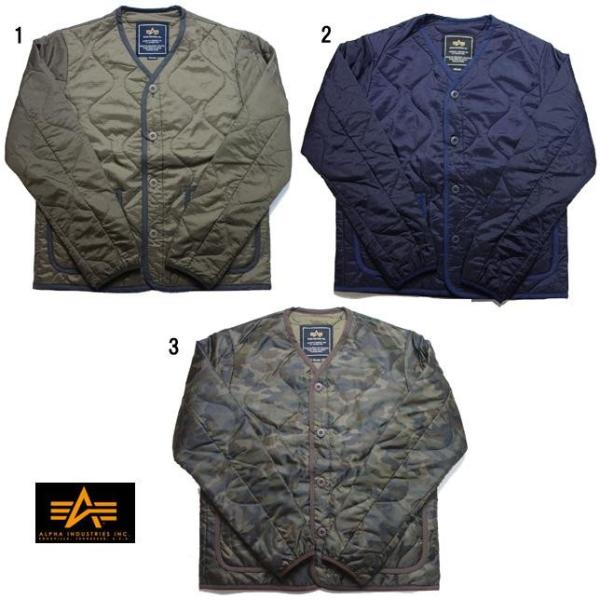 ALPHA アルファ キルティングジャケット リップストップ QUILT JACKET キルト ジャ...