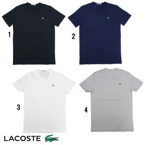 LACOSTE ラコステ TH632E ベーシック Vネック  無地 半袖 Tシャツ TEE｜usual