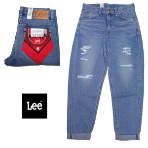 Lady Lee HERITAGE ORIGINAL ルーズ テーパード レディース ダメージ デニム LL1611-399｜usual