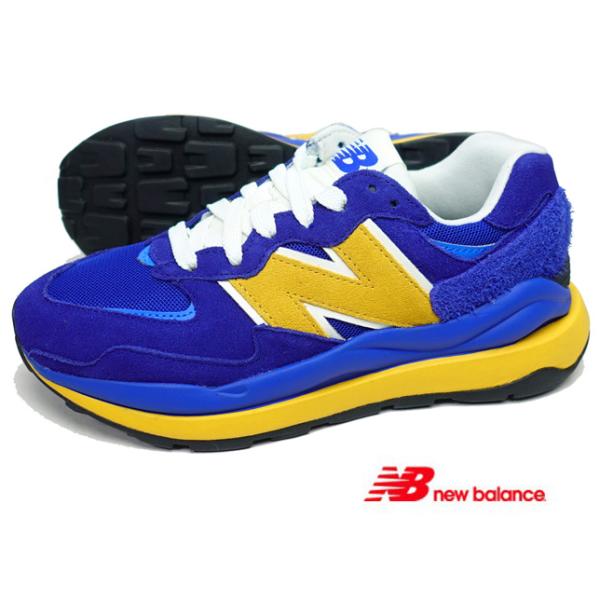 ニューバランス NEW BALANCE M5740 BLUE/YELLOW ブルーイエロー LLO ...