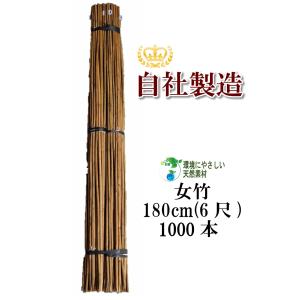 女竹自然乾燥　40本セット 北海道内法人様限定】女竹 4尺 約120cm 10本束×10束 100本 竹 天然竹