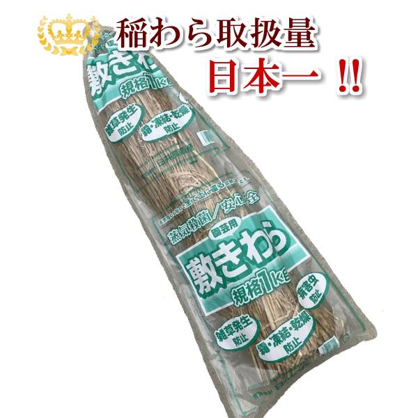 長わら 約1kg 家庭菜園  稲わら 園芸用 敷きわら 天然のマルチング ガーデニング 敷き藁 藁 ...