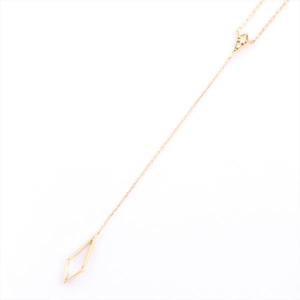 スタージュエリー　STAR JEWELRY　プリズム　ネックレス　K18YG　0.02ct