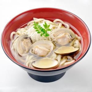 【10％割引】桑名畜養(中国産) はまぐり うどん 1人前｜utaandon