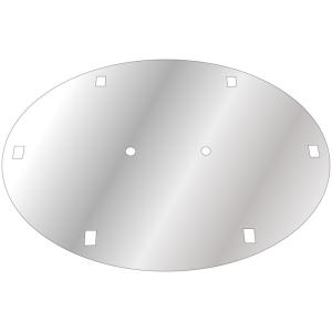 ステンレス 日野Hマーク土台（＃800鏡面）レンジャープロ/エア