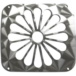 FK用ステンレス菊マーク型テールレンズカバー（鏡面・ウロコ）（KOITO