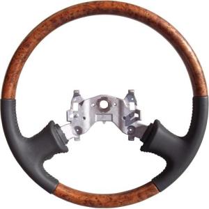 BW 木目調 ハンドル ステアリング ブラウンウッド グランド