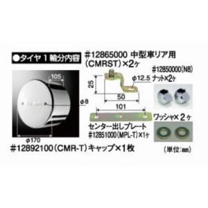 フロント用】センターキャップ大型バス10穴クロームメッキNO.1