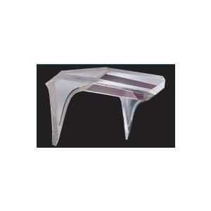 送料/梱包料別途】【UT-504A】 舟型フロントバイザー 鏡面（オール#800