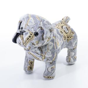 金華山 桜 【ブルドッグ】レッド ぬいぐるみ 300mm×380mm 犬 いぬ