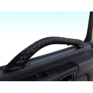 ファンキーキルトドアハンドルカバー/ブラック左右セット