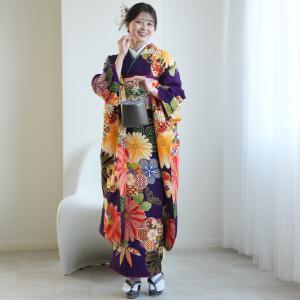振袖 レンタル 成人式 21点セット レトロ 振...の商品画像