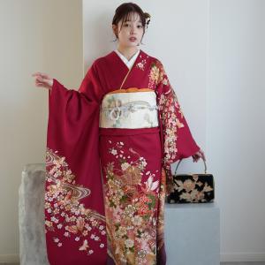 振袖 レンタル 成人式 21点セット レトロ 古...の商品画像