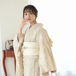 レンタル 振袖 成人式 21点セット utatane 成人式セット 前撮り ベージュ 刺繍 ワントーン ニュアンスカラー 刺繍ベージュ ※2027年1月ご予約空きなし
