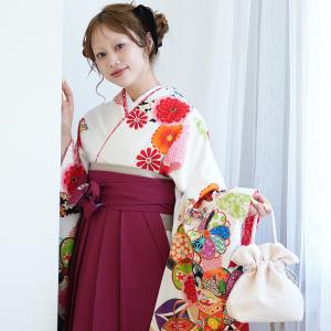 袴 レンタル 卒業式 2尺袖着物 二尺袖 袴 1...の商品画像