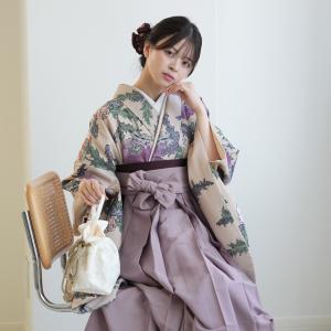 袴 レンタル 卒業式 2尺袖着物 袴 17点セッ...の商品画像
