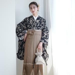 袴 レンタル 卒業式 袴 2尺袖着物 袴 17点セット ニコアンティーク 